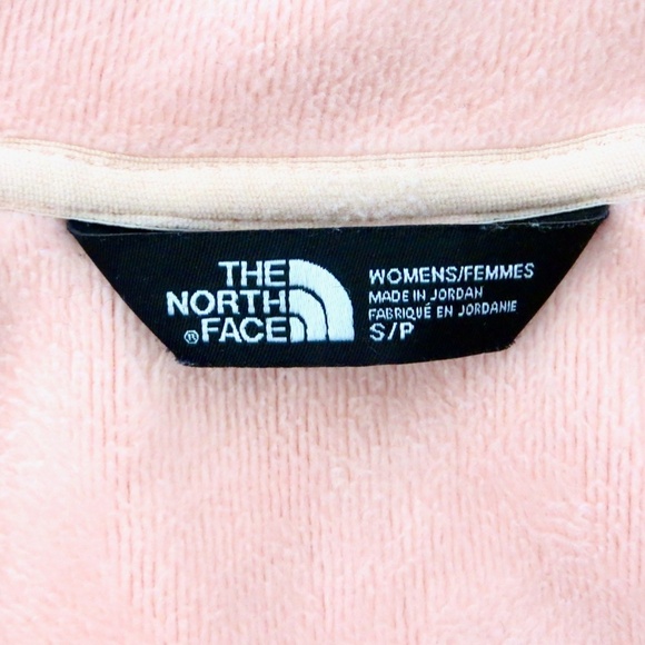 The North Face Agave Full Zip Jacket Zip Mock Neck Pink SZ S - Picture 9 of 11